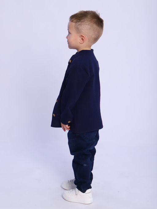 РБ016 Рубашка Муслин (синий) - Милаша фото 12