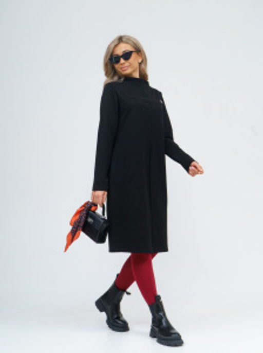 854 Платье "черный"