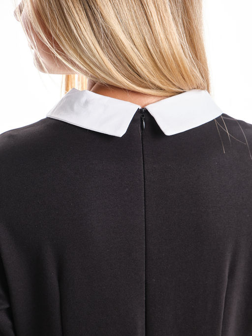 Школьное платье для девочки 22-7400 черный - Mini maxi фото 5