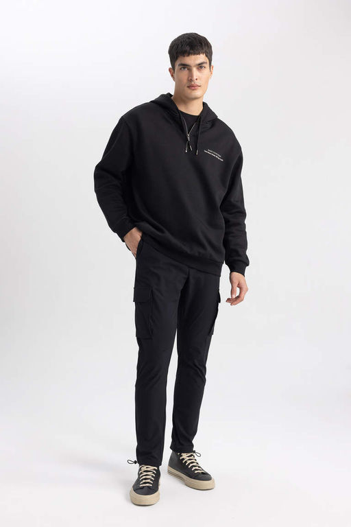 Узкие брюки-карго с карманами - Defacto фото 3