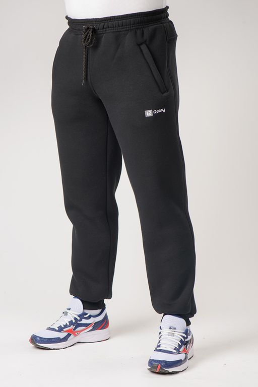 Утепленные С НАЧЕСОМ спортивные брюки Футер 3-х ниточный - Relay фото 4