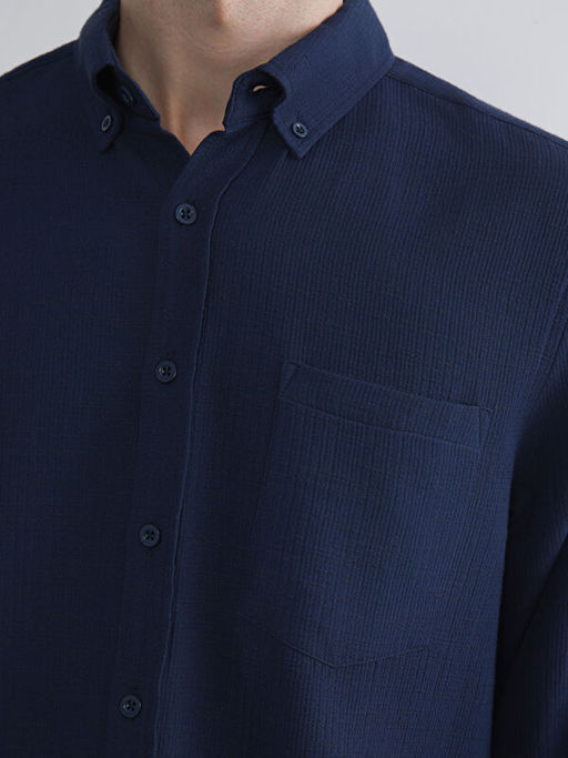 Regular Fit Uzun Kollu Erkek G?mlek