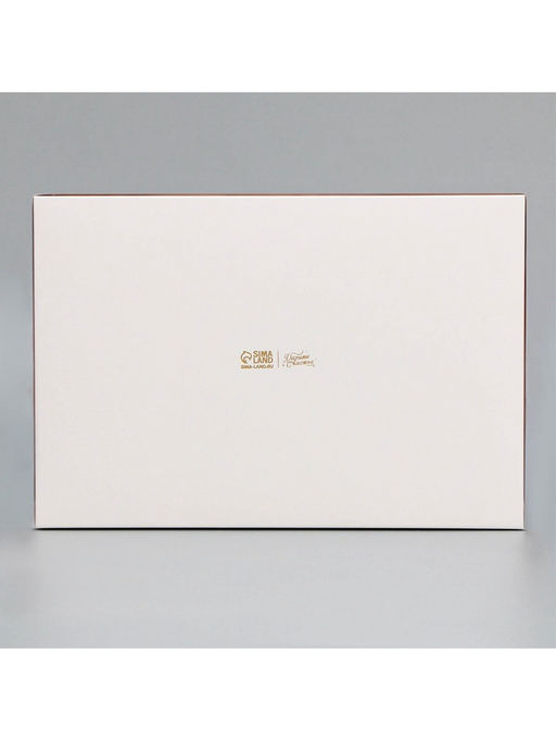 Цена за 5 шт. Коробка для капкейков, кондитерская упаковка двухсторонняя, 6 ячеек «Розы», 25 х 17 х 10 см