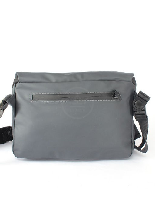 Сумка мужская текстиль HSH-1100-52, 1отд, плечевой ремень, серый SALE 259017 - Bobo фото 2