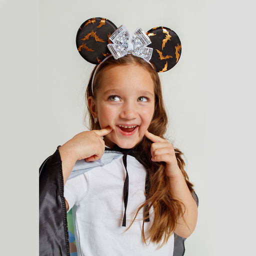 Ободок карнавальный на Хэллоуин «Летучая кошечка»