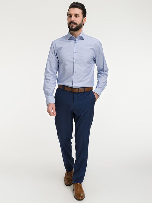 Сорочка мужская длинный рукав GREG 213/131/6054/ZV/1_GB  фото 6