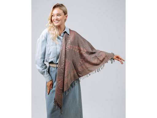 Платок Lanotti двухсторонний Симфония форм/№63