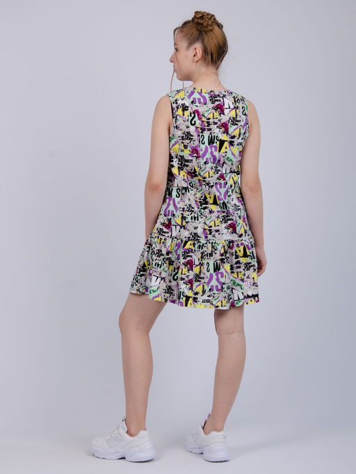 Сарафан "ПлД-57" абстракция, трикотаж (М)