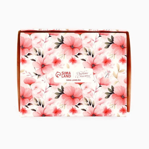 Цена за 5 шт. Коробка складная С 8 Марта!, 10?8?3.5 см