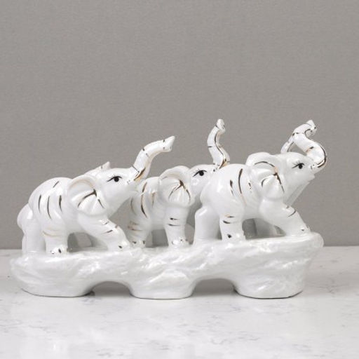 Статуэтка Слоны семья / W124-1W /уп 24/ - ГалеонТрейд фото 4