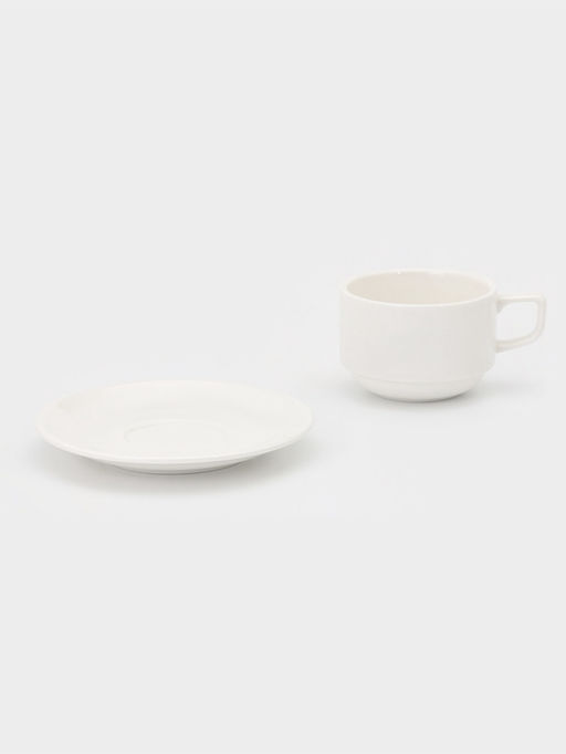 Чайная пара Magistro "Бланш" чашка штабель 220 мл