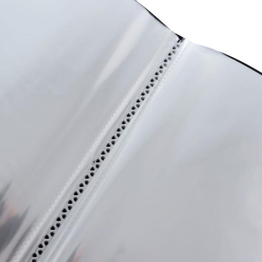 Папка с 60 вкладышами А4, 500 мкм, Calligrata, карман на корешке, чёрная  фото 3