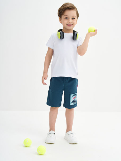 Белая футболка для мальчика - Kogankids фото 17