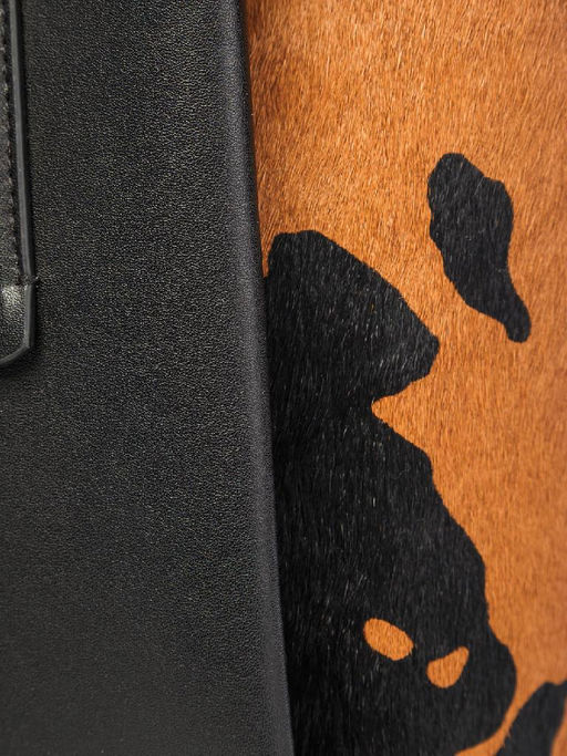 Сумка ELEGANZZA Z9266-8675 black/camel  фото 5