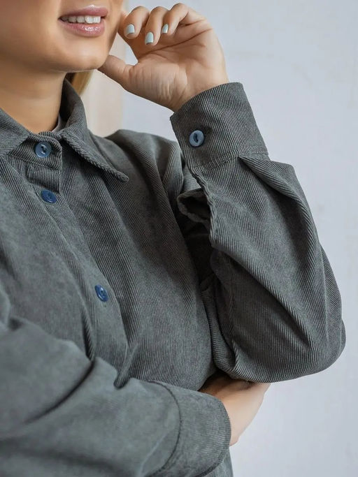 Рубашка женская вельвет РЖМ-01