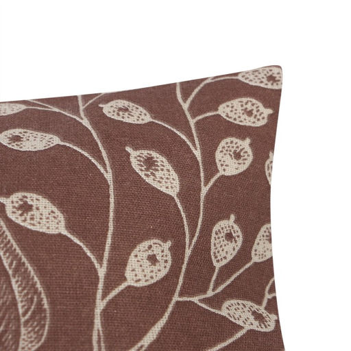 Наволочка Экономь и Я Барбарис цвет коричневый, 50х70 см, 100% хлопок, бязь, 100 гр/м2  фото 2