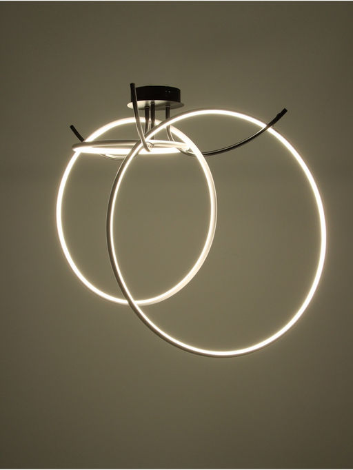 Люстра Emilia 174 Вт LED 3000-6000К белый Ø67×19 см