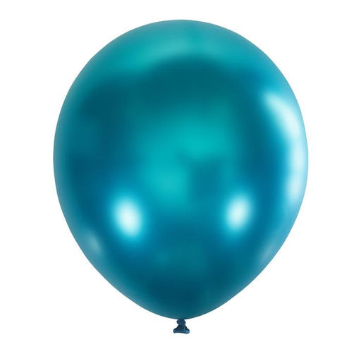 Шары латексные 9", ассорти, металлик и перламутр, набор 10 шт.