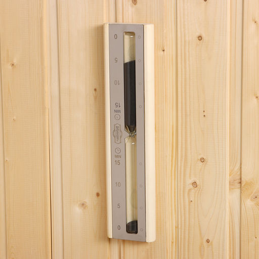 Часы песочные для бани 30×7×3V-H009-2, дерево, металл
