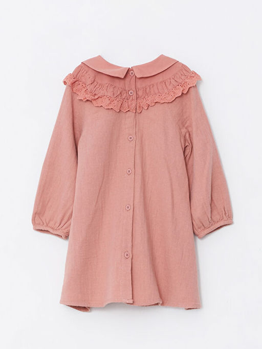 Bebe Yaka Uzun Kollu K?z Bebek Elbise - Waikiki фото 2