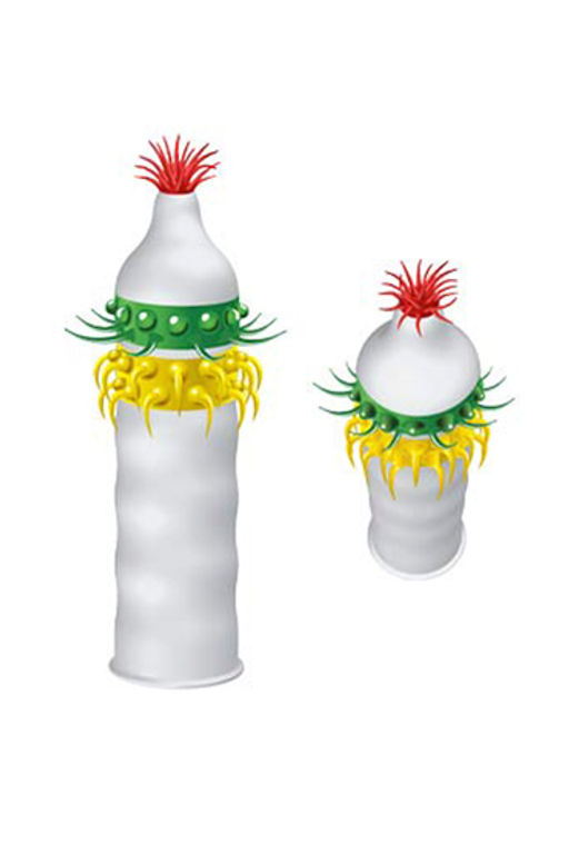 Презервативы Luxe, maxima, Гавайский кактус, 18 см, 5.2 см, 1 шт.  фото 3