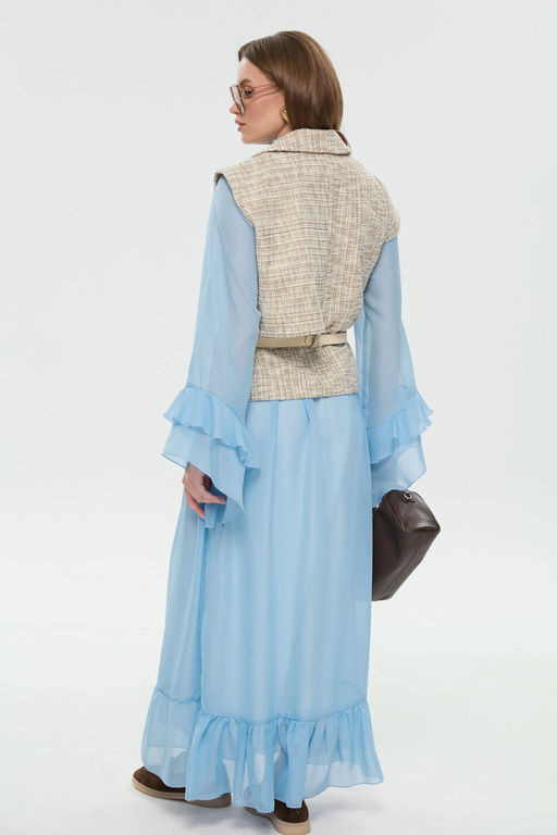 Костюм NIKVA н1040-1 небесный и песочный