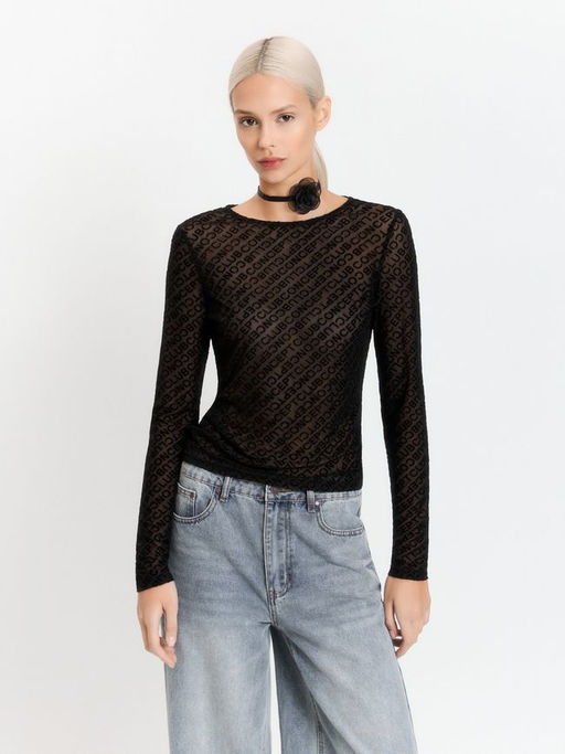 10206280014 Колье жен. Flora черный - Concept club фото 3