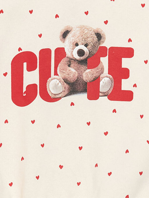 Bisiklet Yaka K?z ?ocuk Sweatshirt - Waikiki фото 2