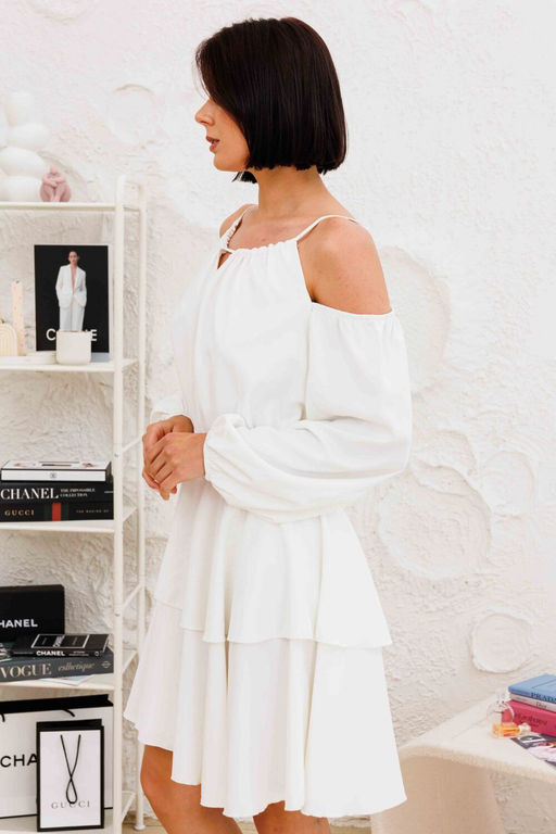 Платье AURA 3252-170-Р молочный