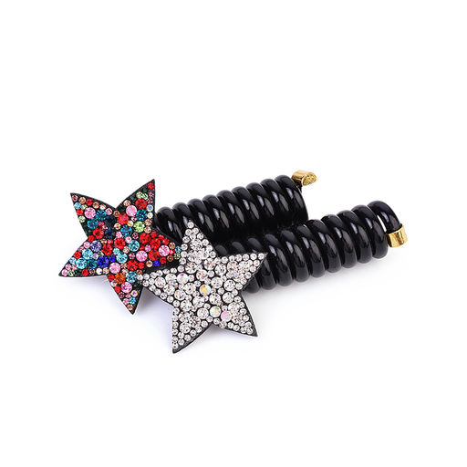 Набор заколок для волос "Звезда на пружинке" (2 шт)