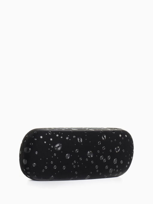 Футляр для очков на хлопушке, с принтом, размер 16×6×3 см, чёрный