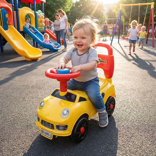 Каталка для детей Rocket R0277 (цвет желтый)