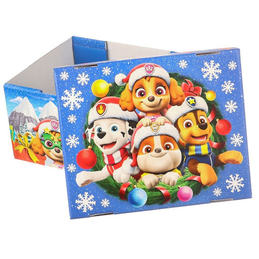 Коробка складная с крышкой Счастливый Новый год, 31 ? 25.5 ? 16 см