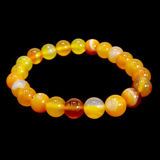 Браслет из камня Солнечный кварц дарует изобилие и карьерный рост