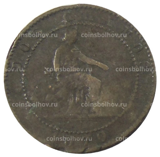 2 сентимо 1870 года Испания