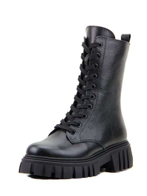 Ботинки EDART 341.21153 bl.black/шерсть