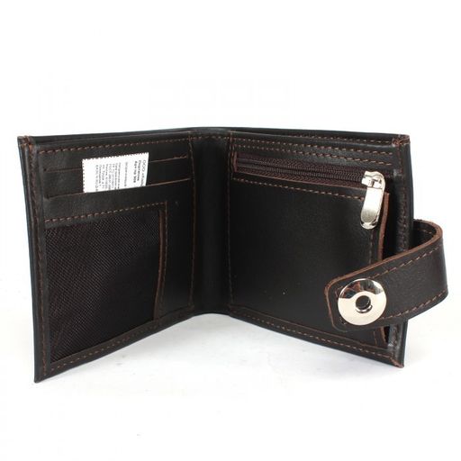 Портмоне мужское Croco-ПР-908 натуральная кожа 3 отд, 3 карм, коричневый матовый (5) 239905  фото 3