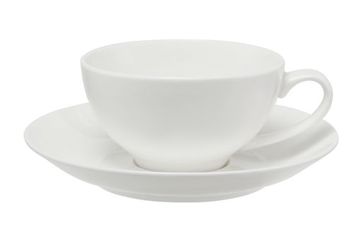 Пара чайная, 1 перс, 2 пр, 200 мл, фарфор P, белая, White Basics