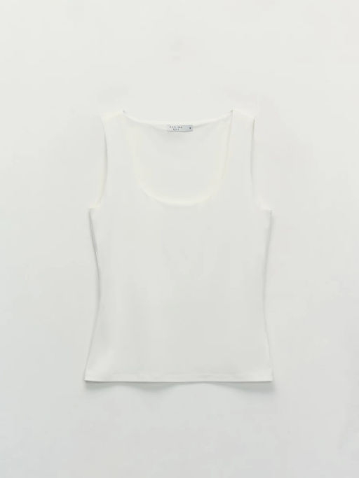 Базовый топ с широкими бретелями / Zarina  фото 7