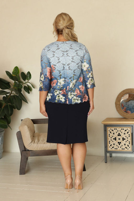 Платье П4-4245/3 - Wisell фото 9