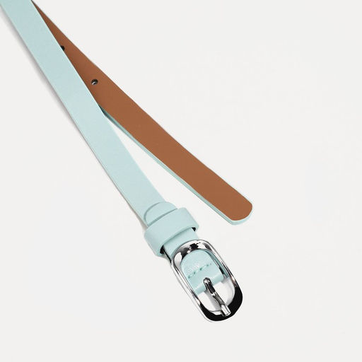 Ремень женский, ширина 1.2 см, винт, пряжка металл, цвет мятный - Simaland фото 2