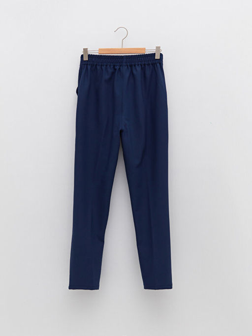 Beli Lastikli D??me Detayl? Gabardin K?z ?ocuk Pantolon - Waikiki фото 2