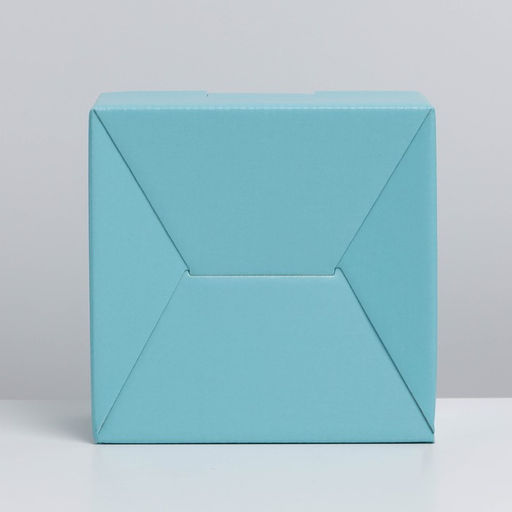 Цена за 2 шт. Коробка подарочная складная, упаковка, «Тиффани», 15×15×7 см