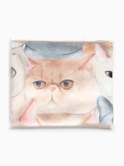 Плед флисовый «Этель. Cozy cats», 75×100 см, флис