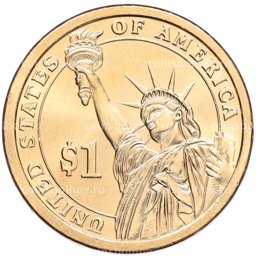 Монета 1 доллар 2012 года (Р) США 21-й президент США Честер Артур