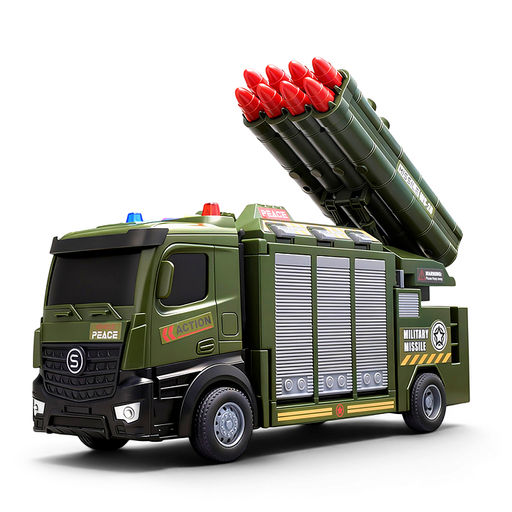 Машина -Трек "Воентрак" (свет, звук) в коробке