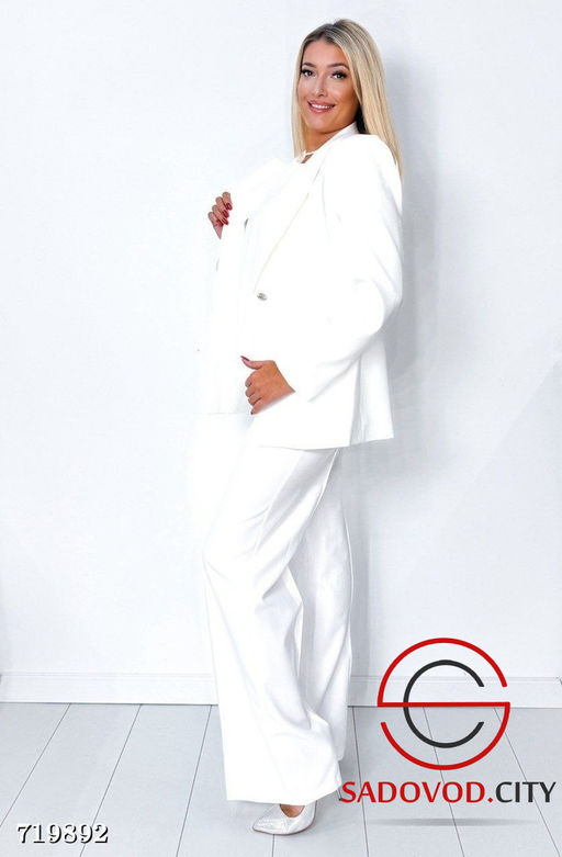 Женский брючный классический костюм - Bruno фото 6