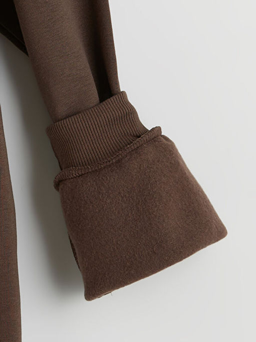 California Bask?l? Polo Yaka Erkek ?ocuk Kal?n Sweatshirt