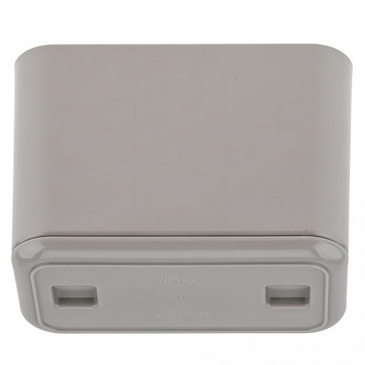 Сушилка для столовых приборов пластмассовая "Смарт" 15,7х8,7х11,1см, пыльно-серый (Россия)