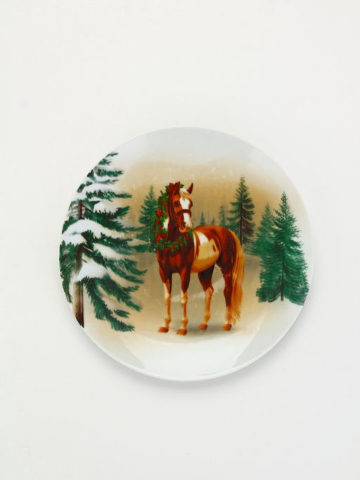 Посуда новогодняя «Новый Год», набор 4 предмета: тарелка